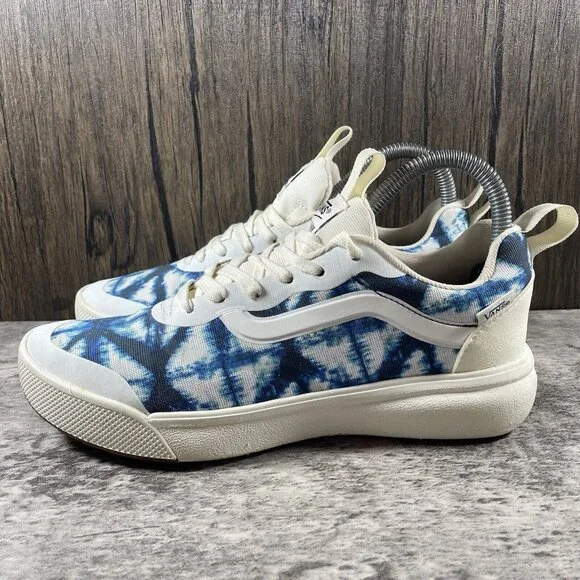 VANS Ultrarange Rapidweld Indigo Crean Blue White Women’s Size 7 Sneakers Shoes - Picture 4 of 10